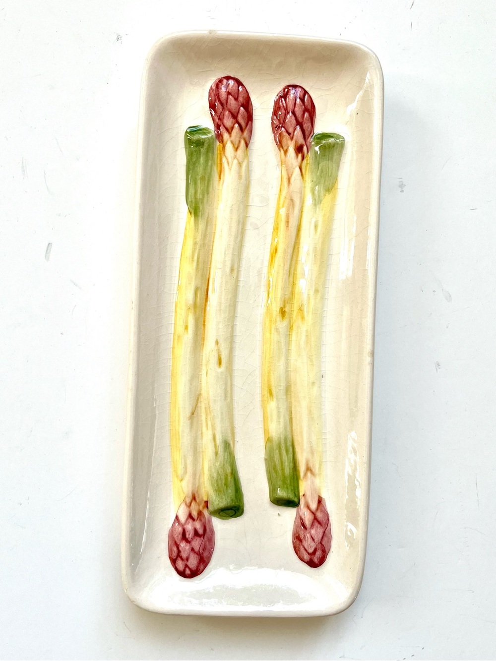 Olfaire Vintage Asparagus
Ceramic Plate